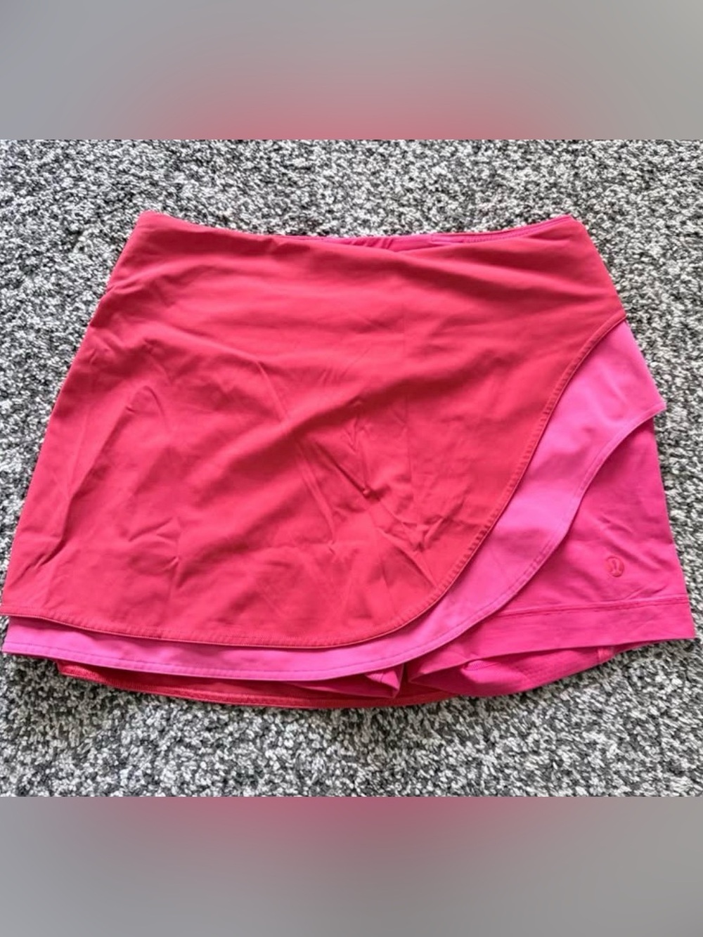 lululemon athletica Pink and Hot Pink Athletic Skort
